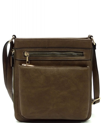 Fashion Crossbody Bag AD1238 TAUPE